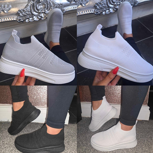Sock Trainers- 3 Colours
