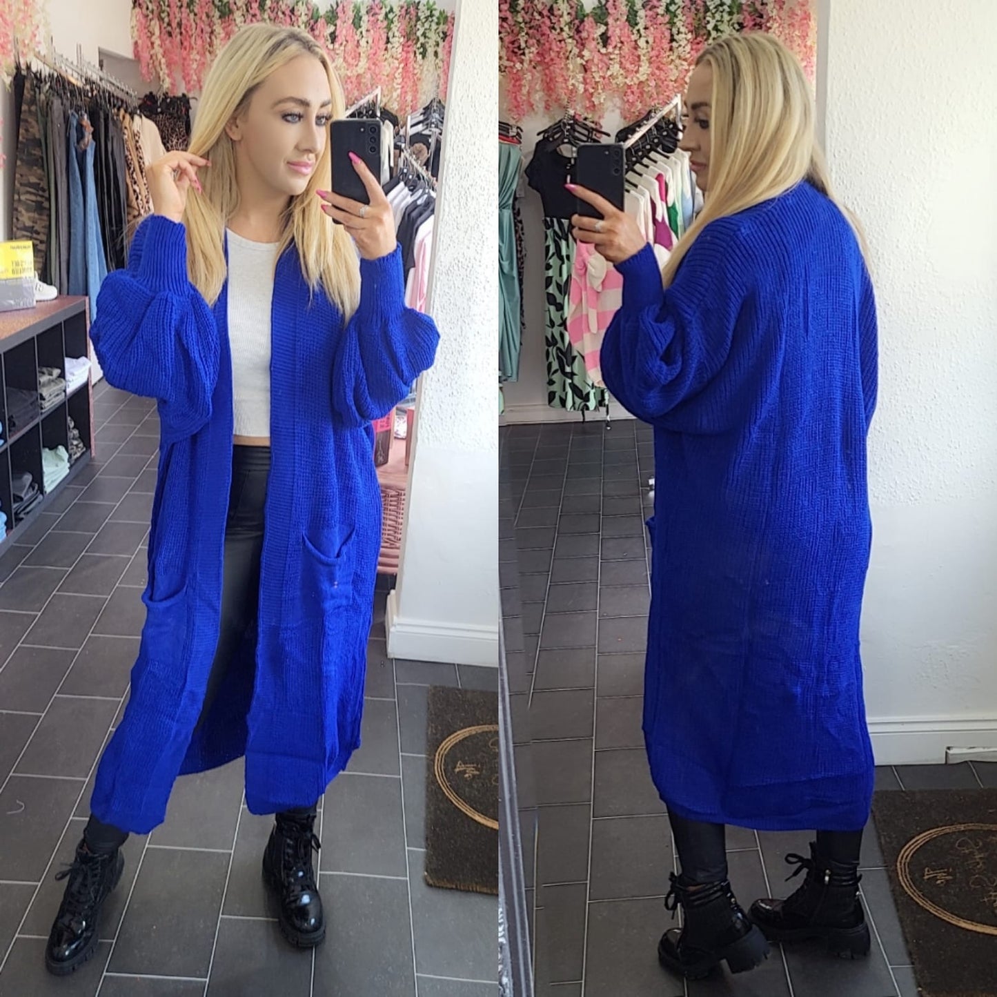 Olivia Longline Cardigan - 8 Colours