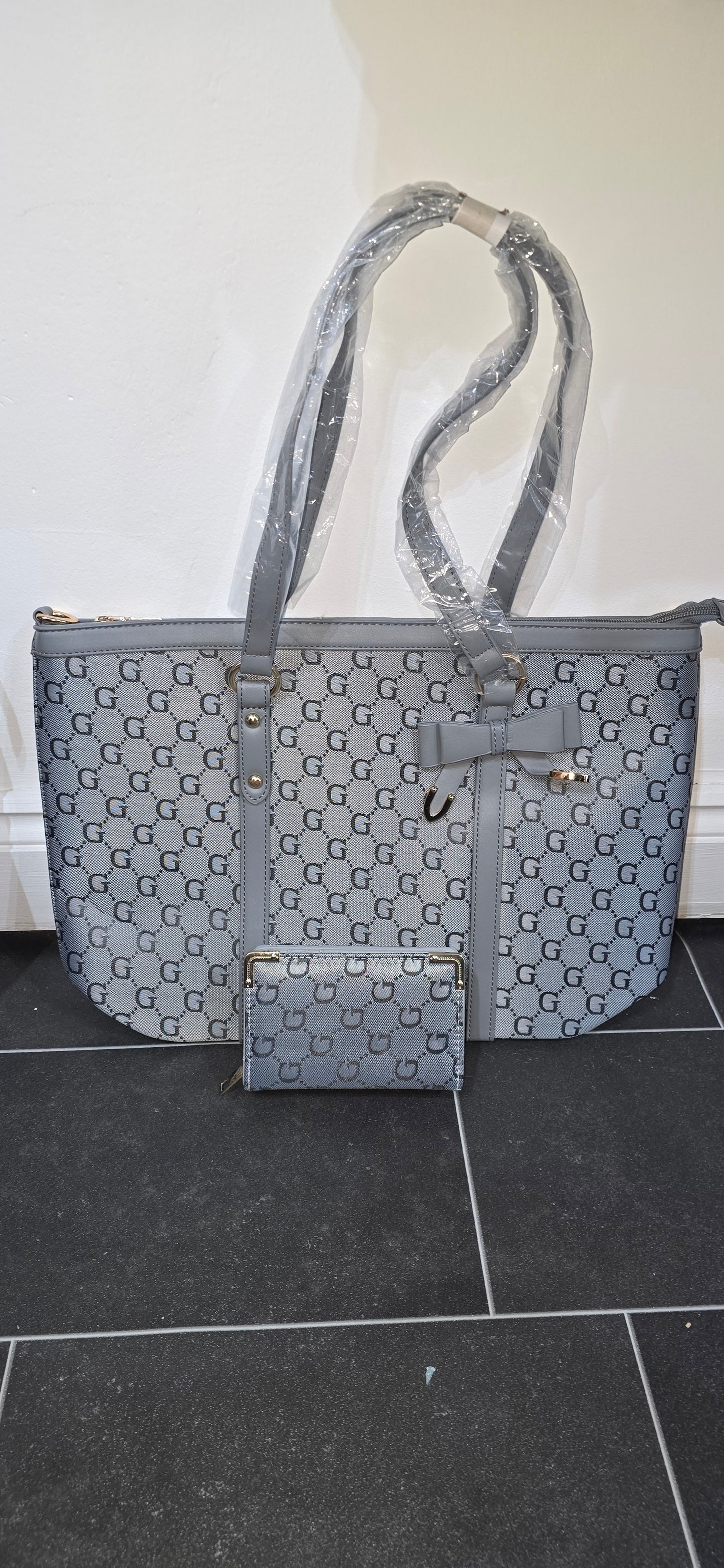 Loren Bow Bag & Purse Sets - 3 Colours