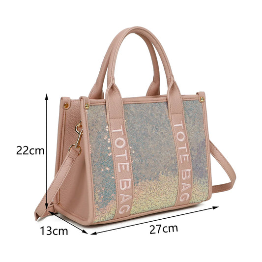 Medium Sequin Tote Bags - 6 colours