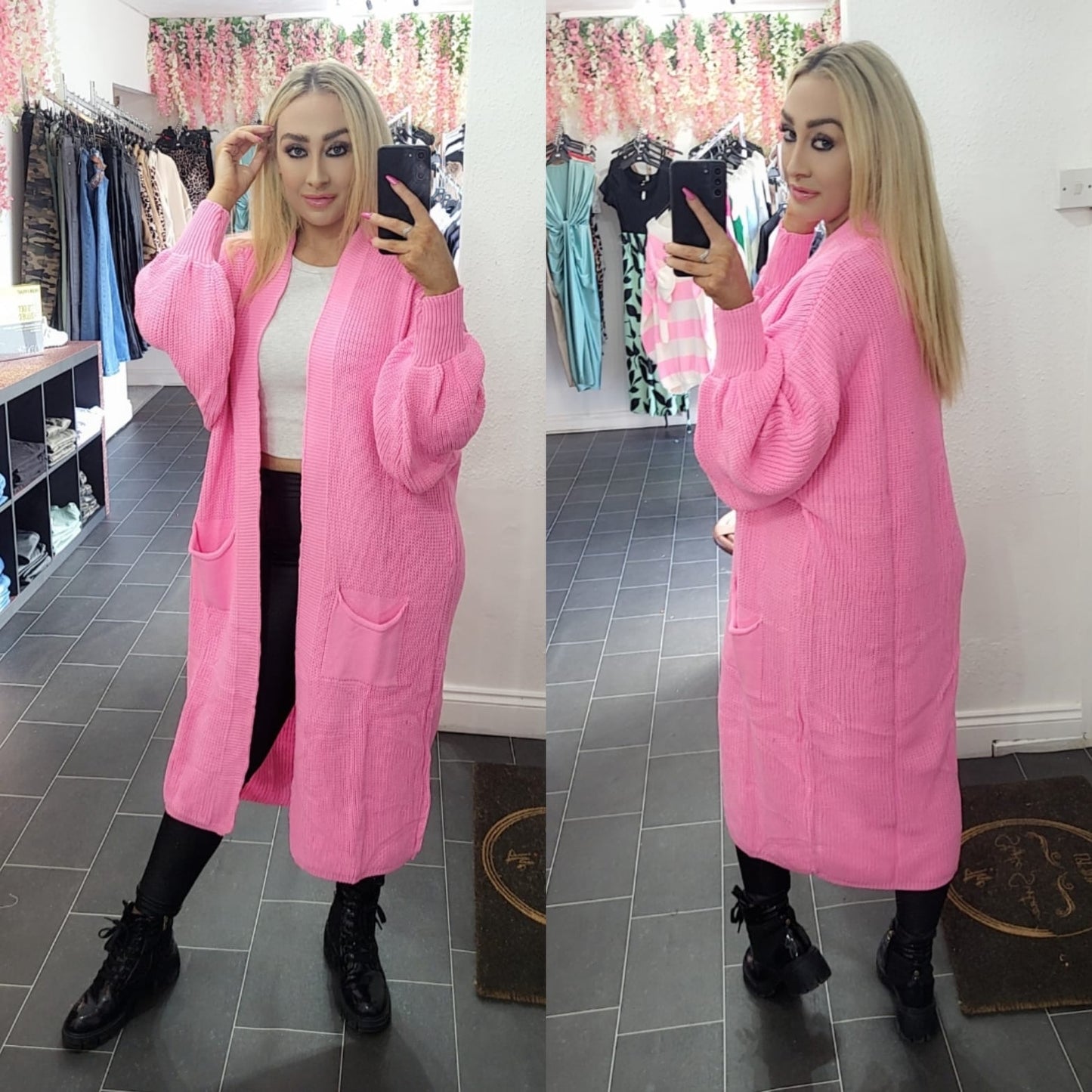 Olivia Longline Cardigan - 8 Colours