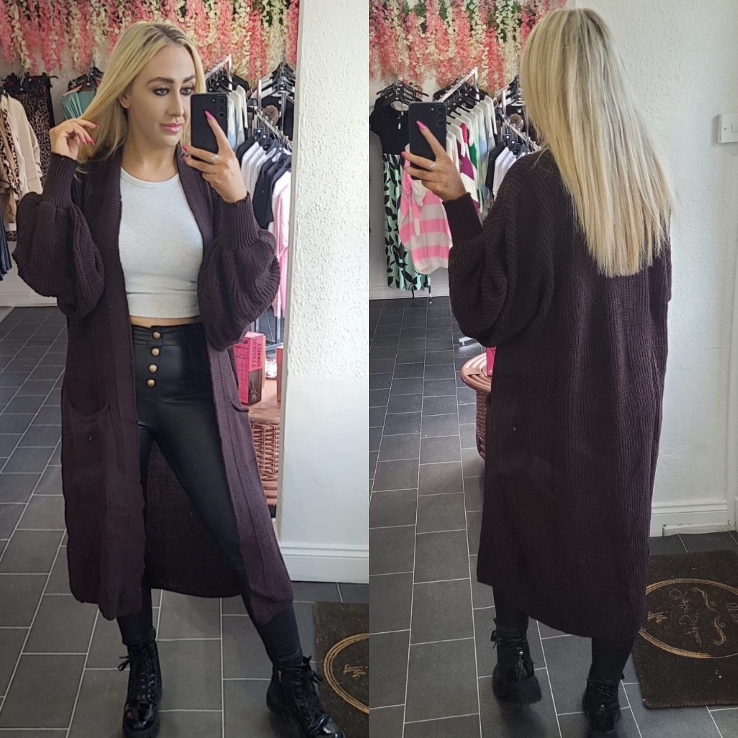 Olivia Longline Cardigan - 8 Colours