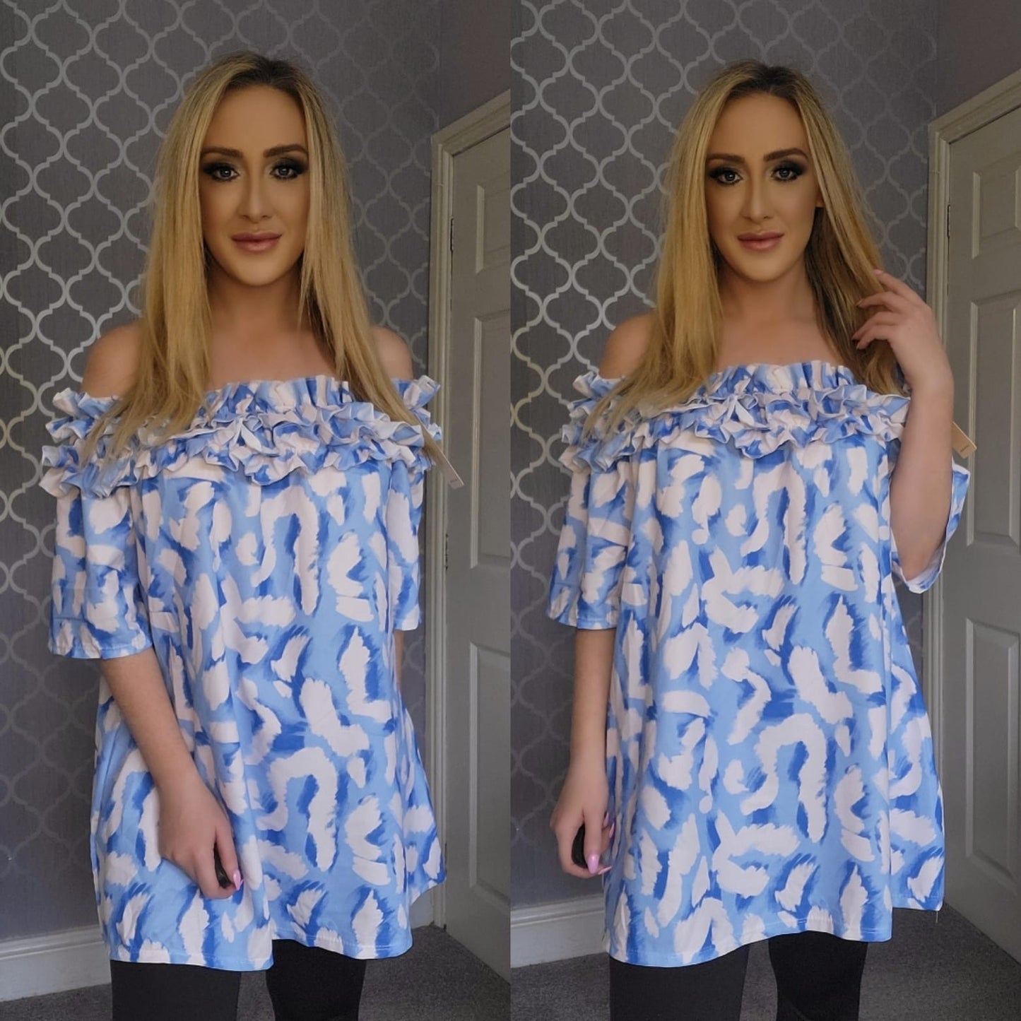 Hannah Bardot Top- 4 Colours