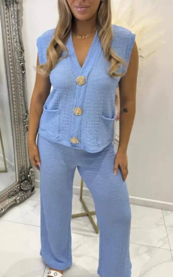 Long leg darcie co ord set - 4 colours