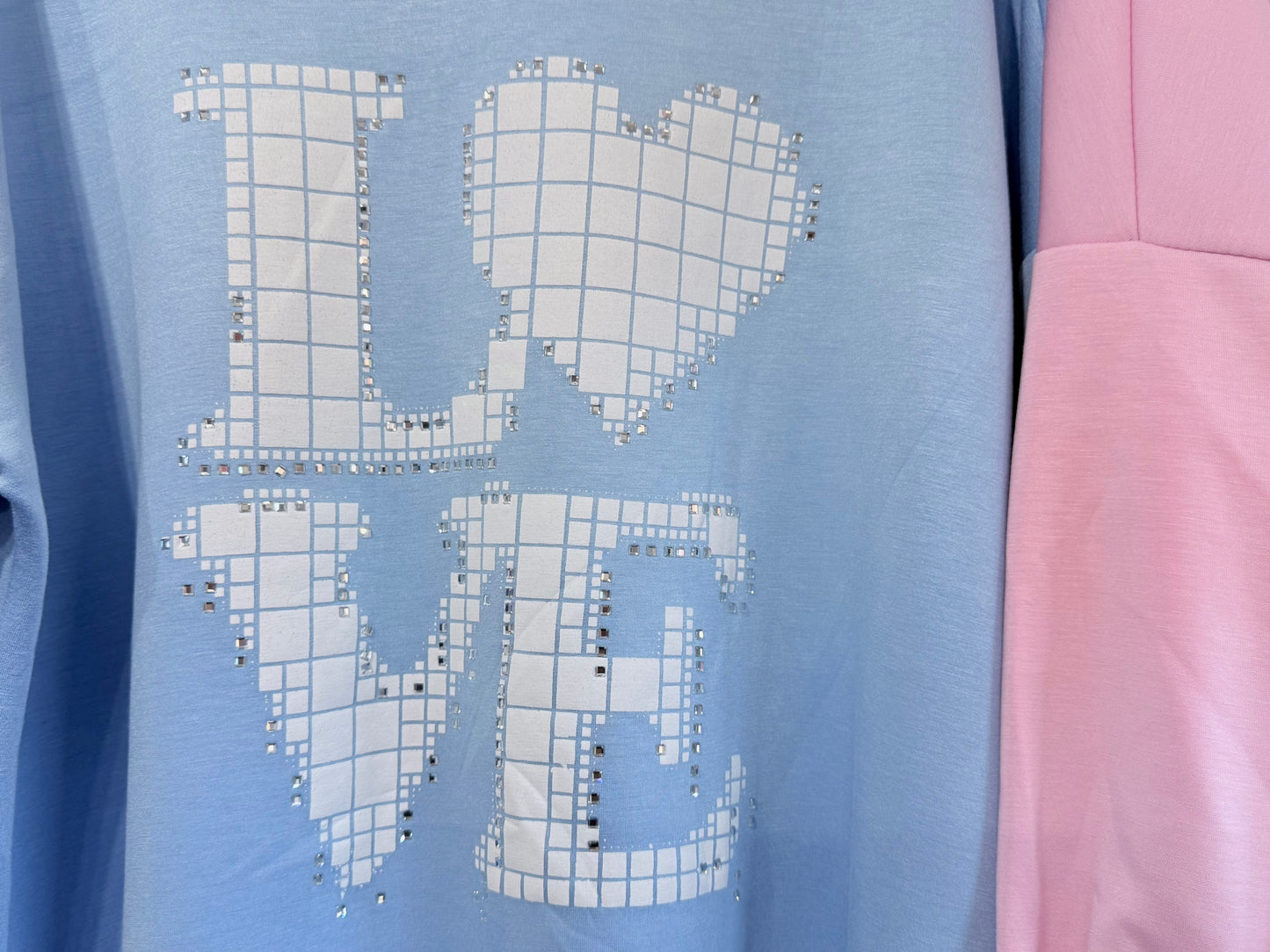 Diamanté Love Hoody