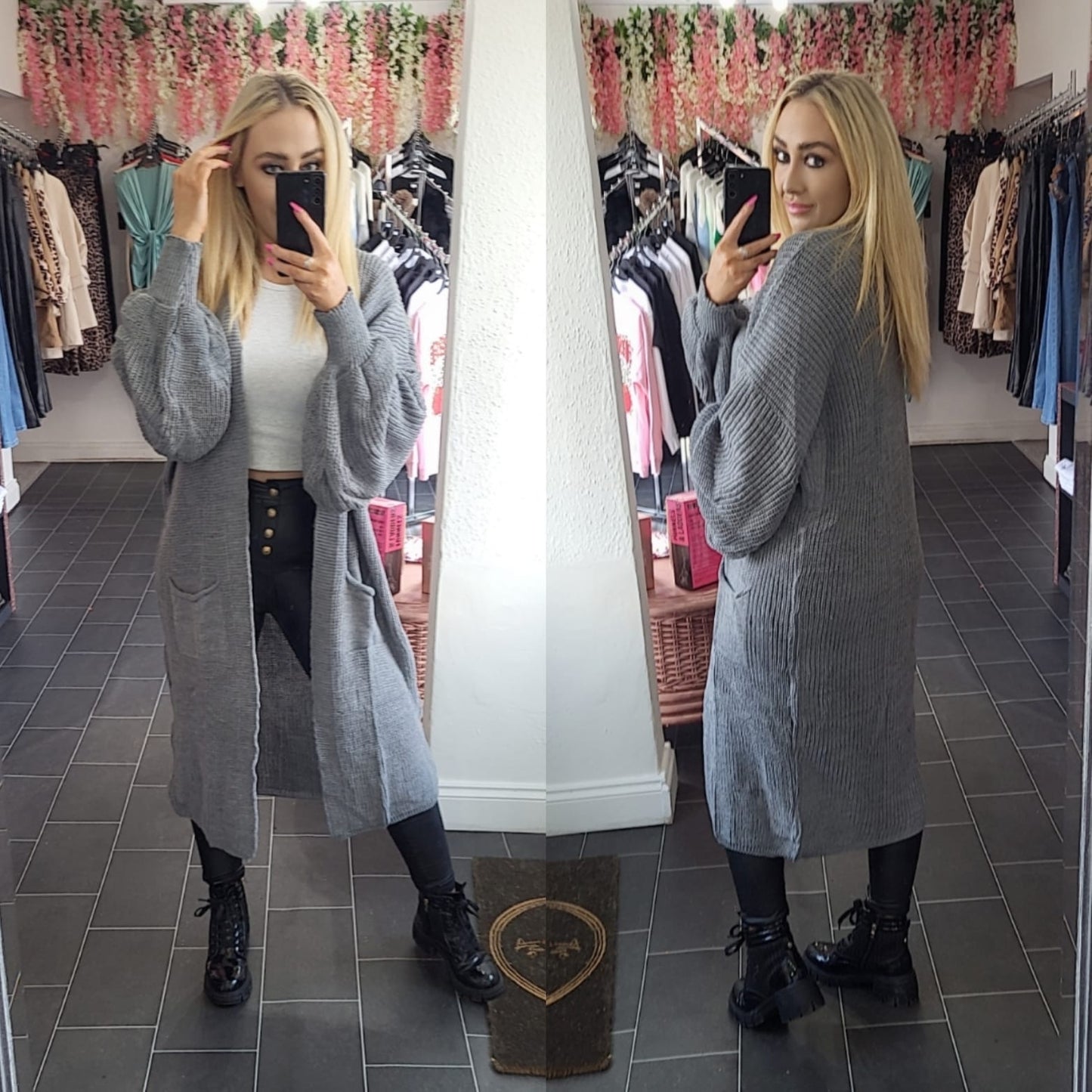 Olivia Longline Cardigan - 8 Colours