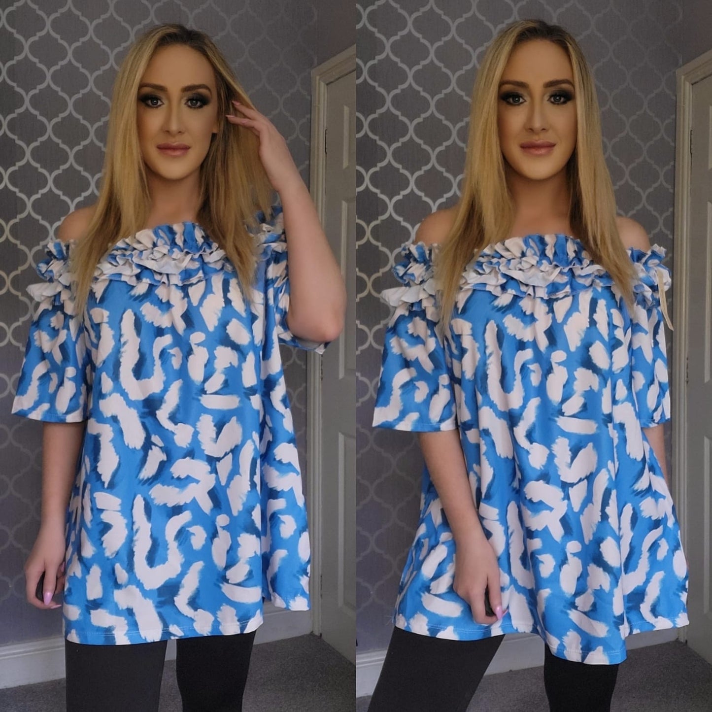 Hannah Bardot Top- 4 Colours