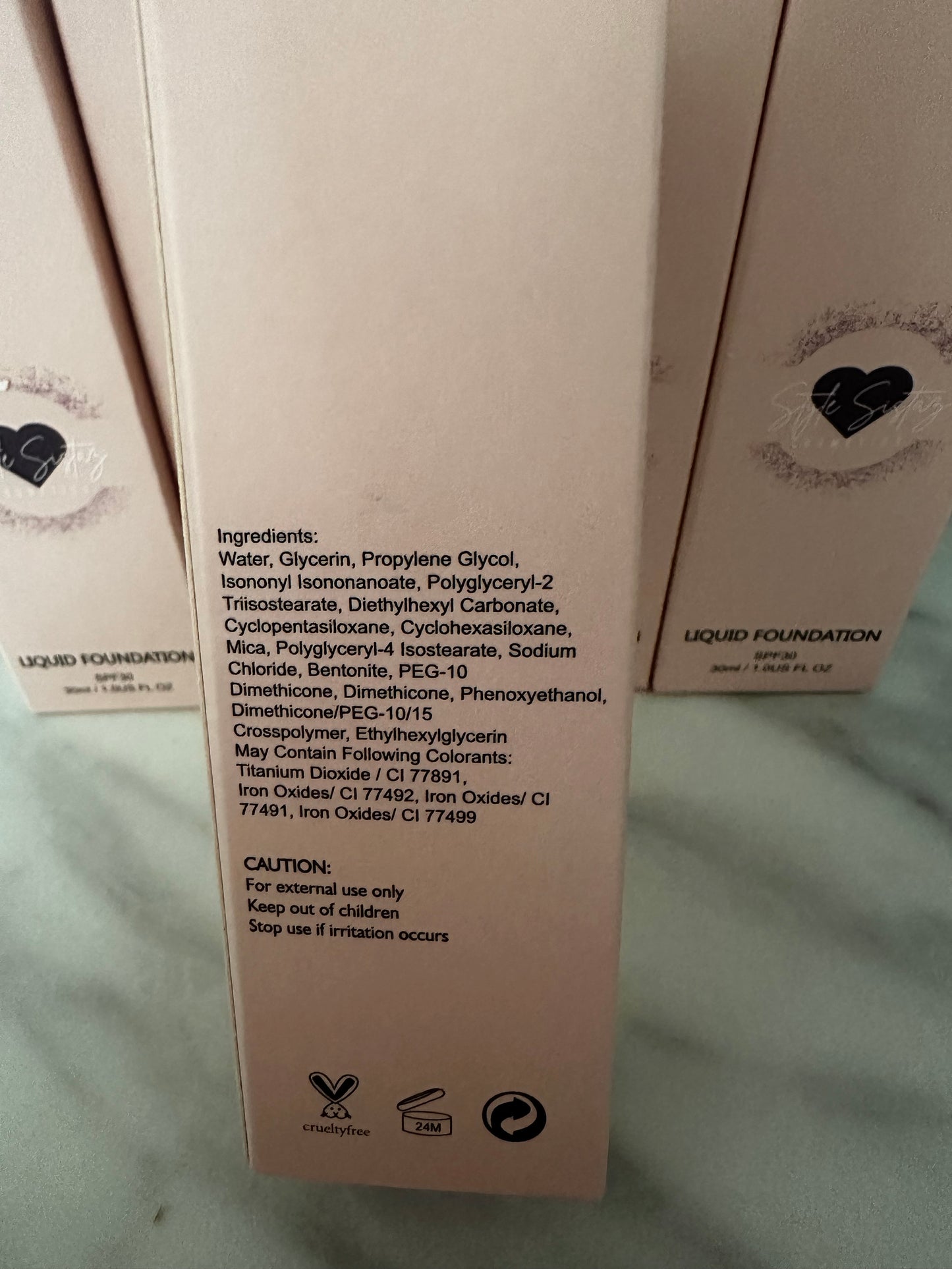 SS Flawless   Liquid Foundation - 6 shades