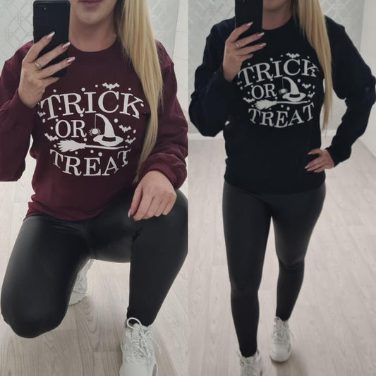 Trick or Treat Sweater - 2 Colours