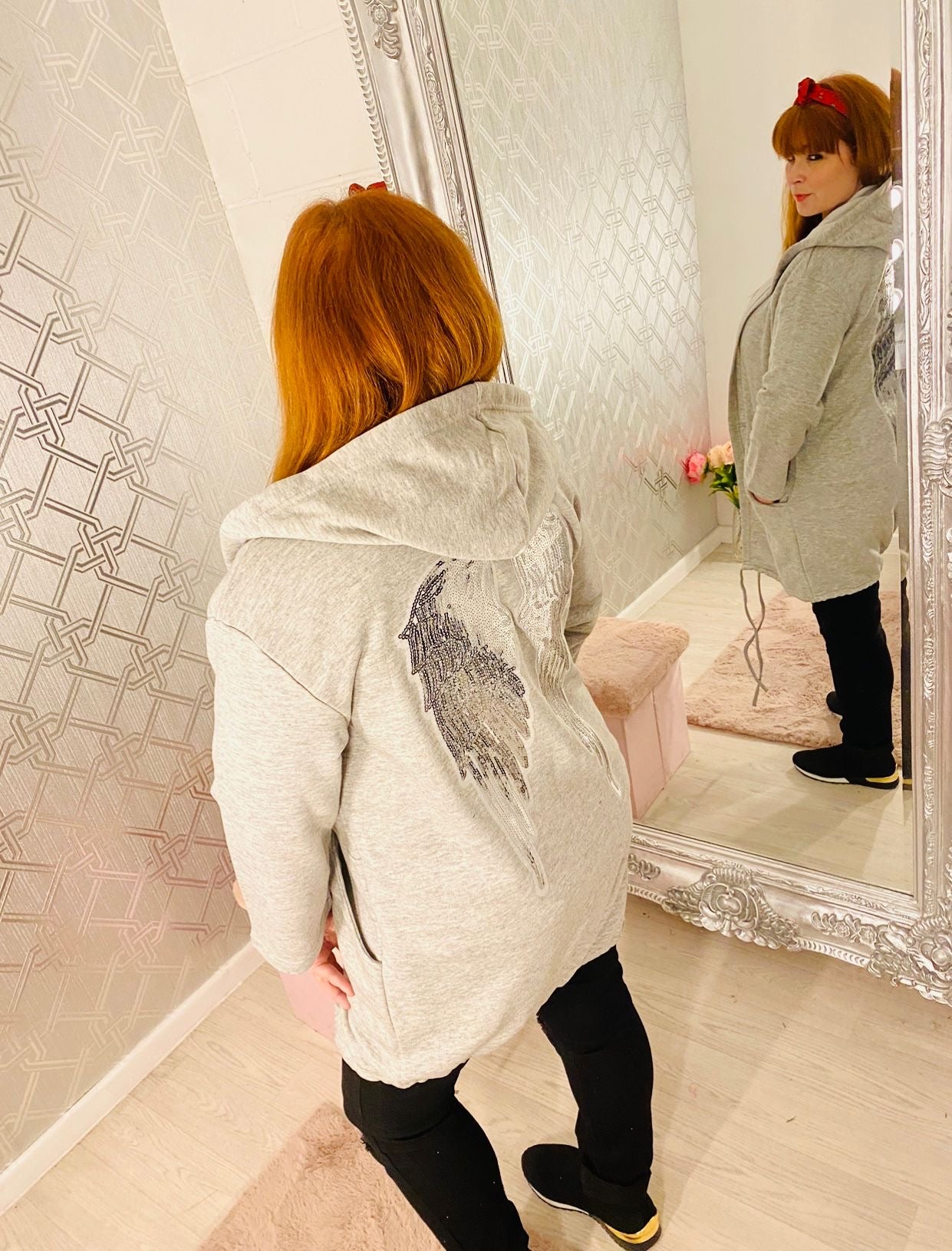 Sequin Wing Jacket - 2 Colours
