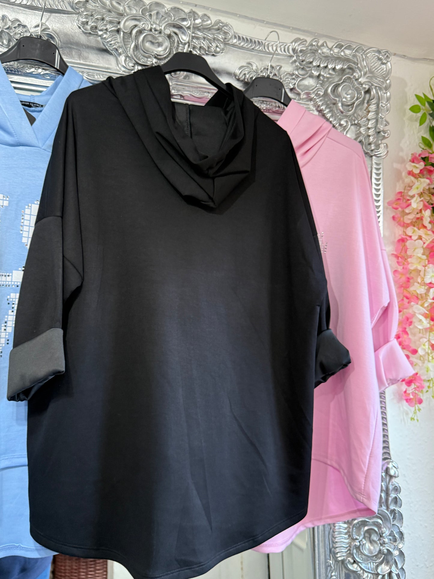Diamanté Love Hoody