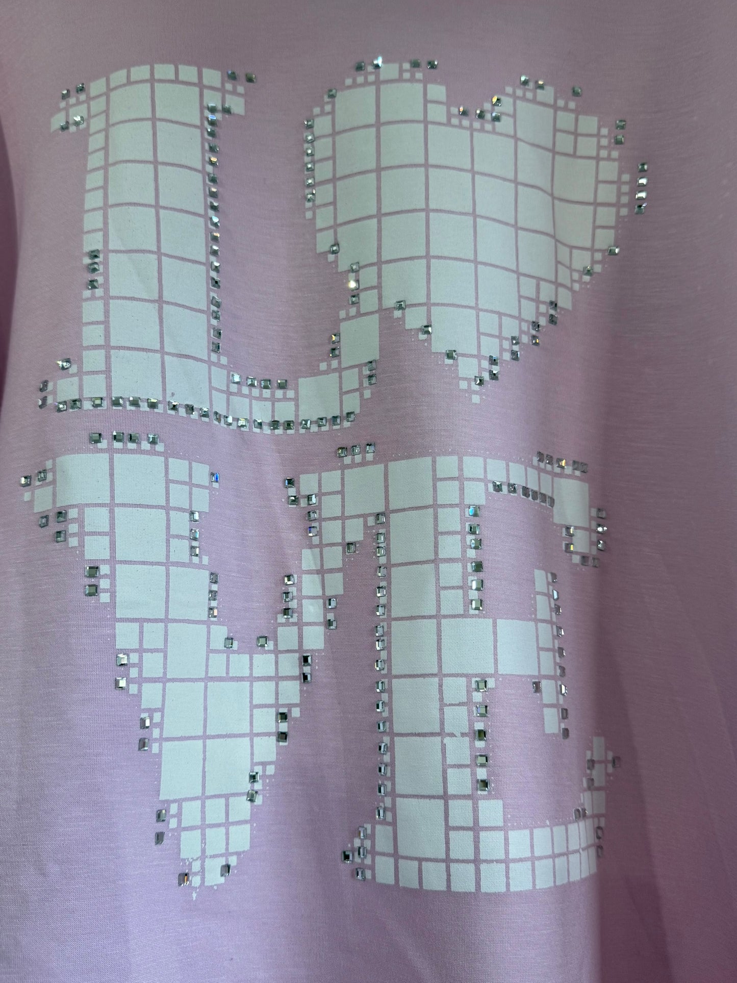 Diamanté Love Hoody