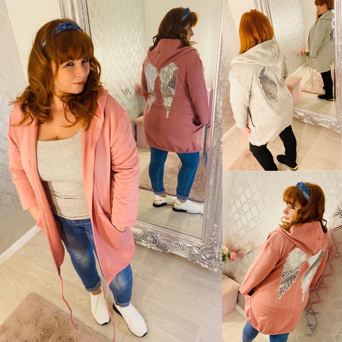 Sequin Wing Jacket - 2 Colours