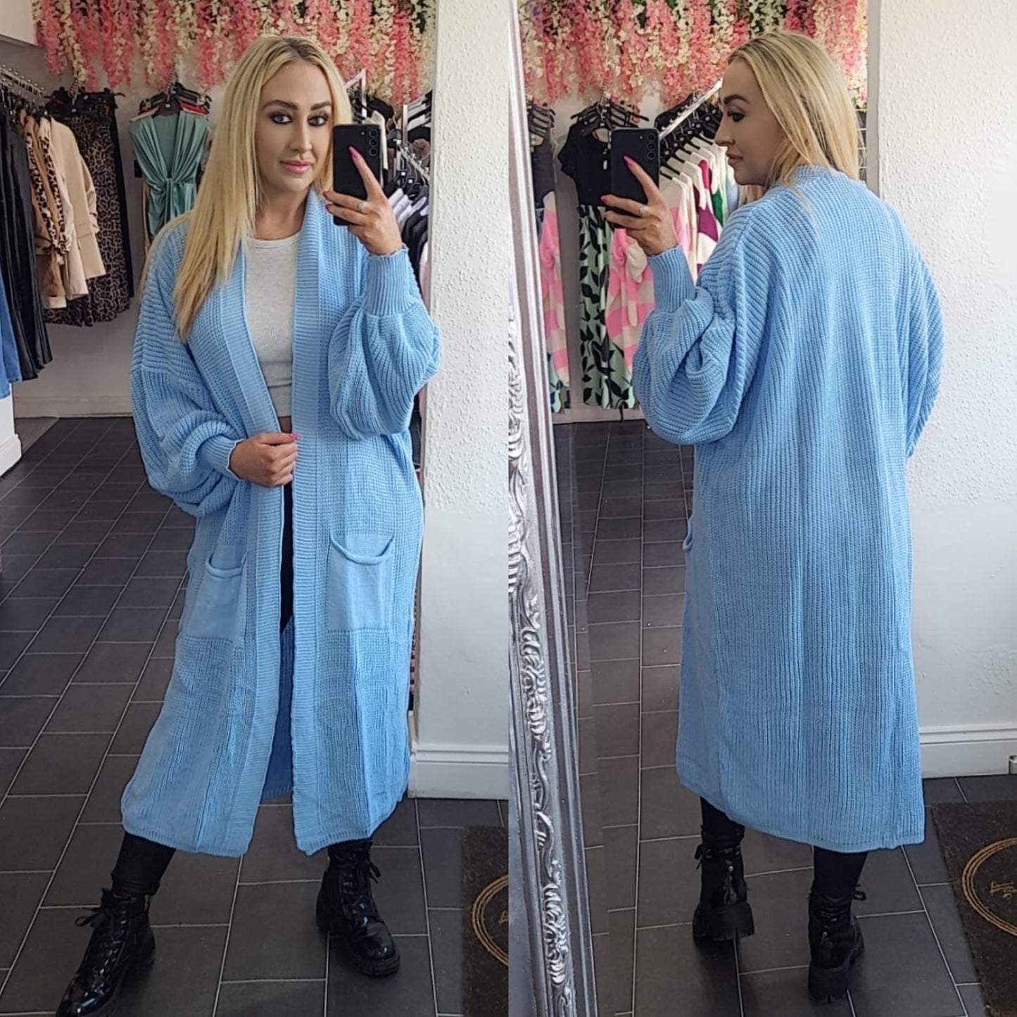 Olivia Longline Cardigan - 8 Colours