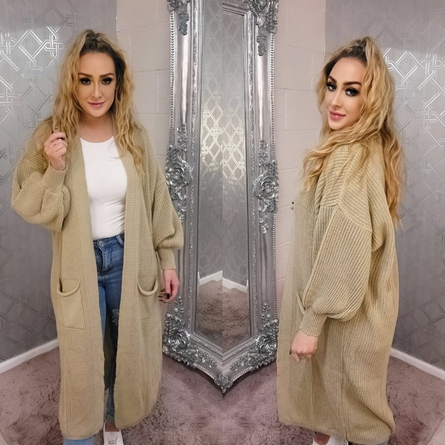 Olivia Longline Cardigan - 8 Colours