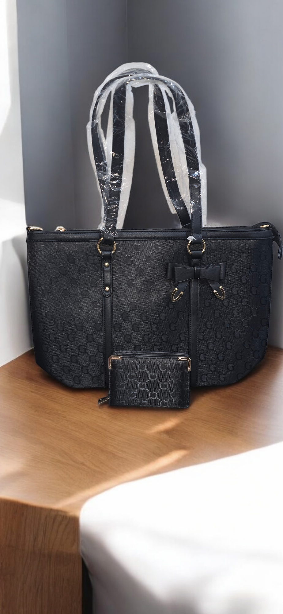 Loren Bow Bag & Purse Sets - 3 Colours