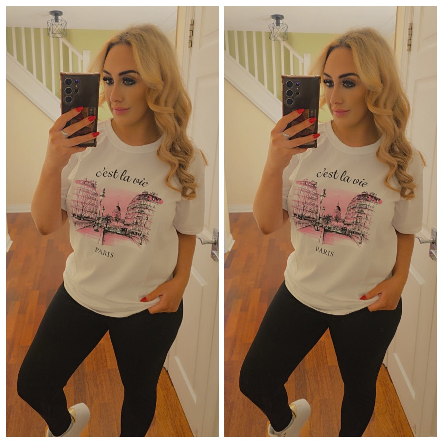 Cest La Vie Top - White