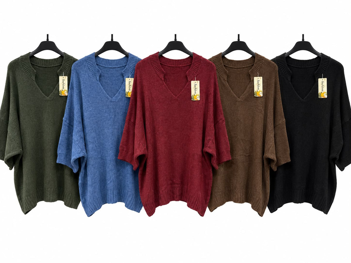 Julia Oversized Soft Knit Jumper - 9 Colours
