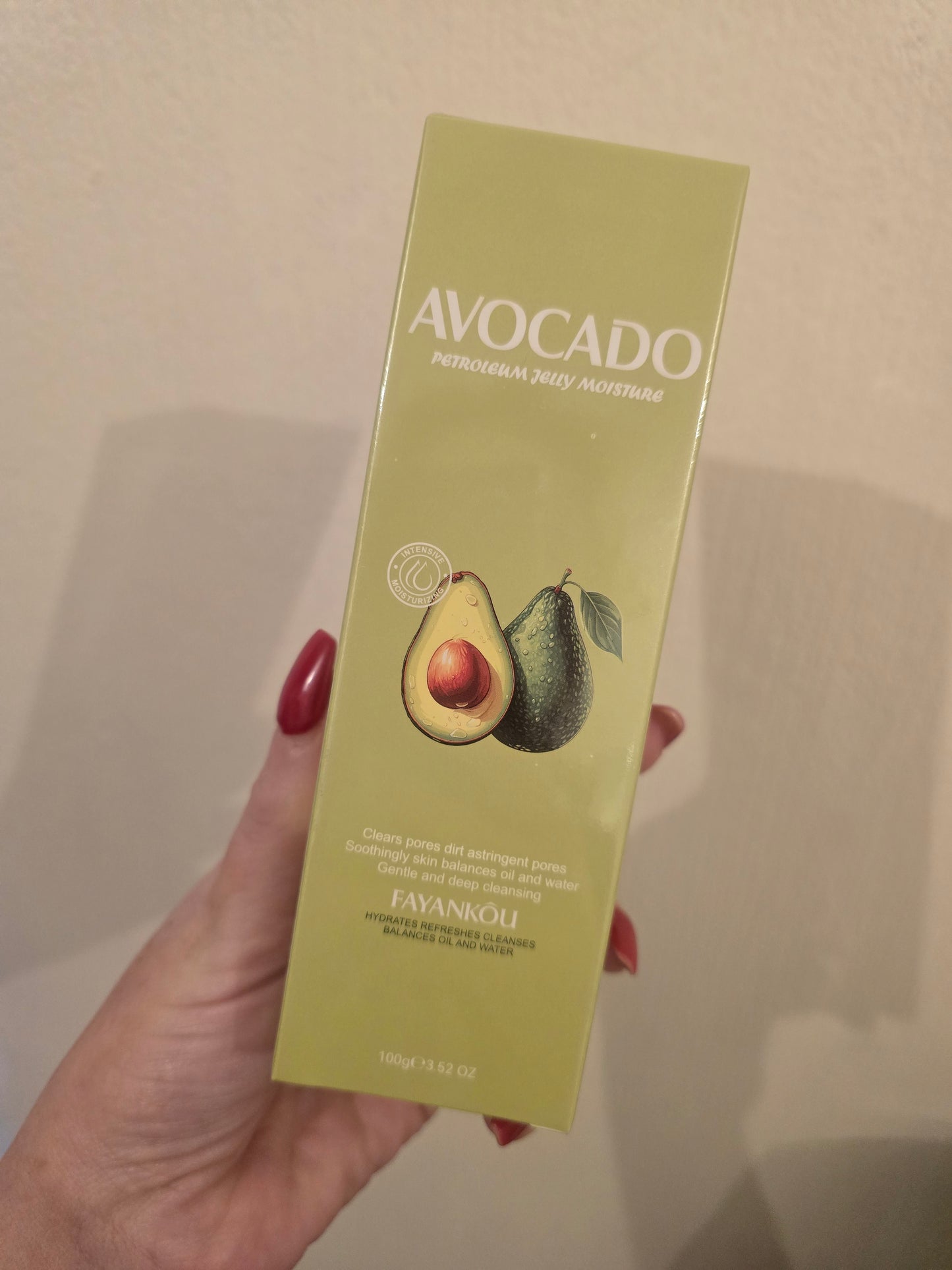 Avocado skin care set