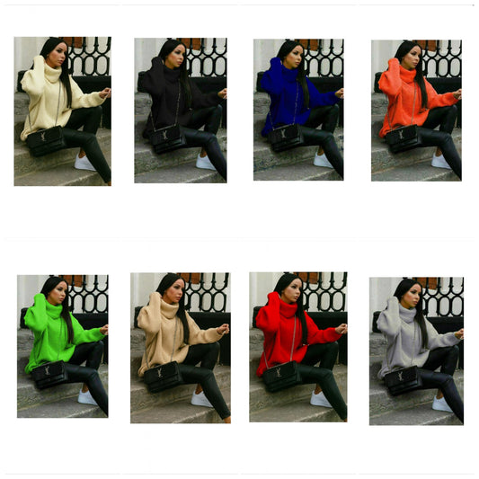 Polo Neck jumpers - 8 colours