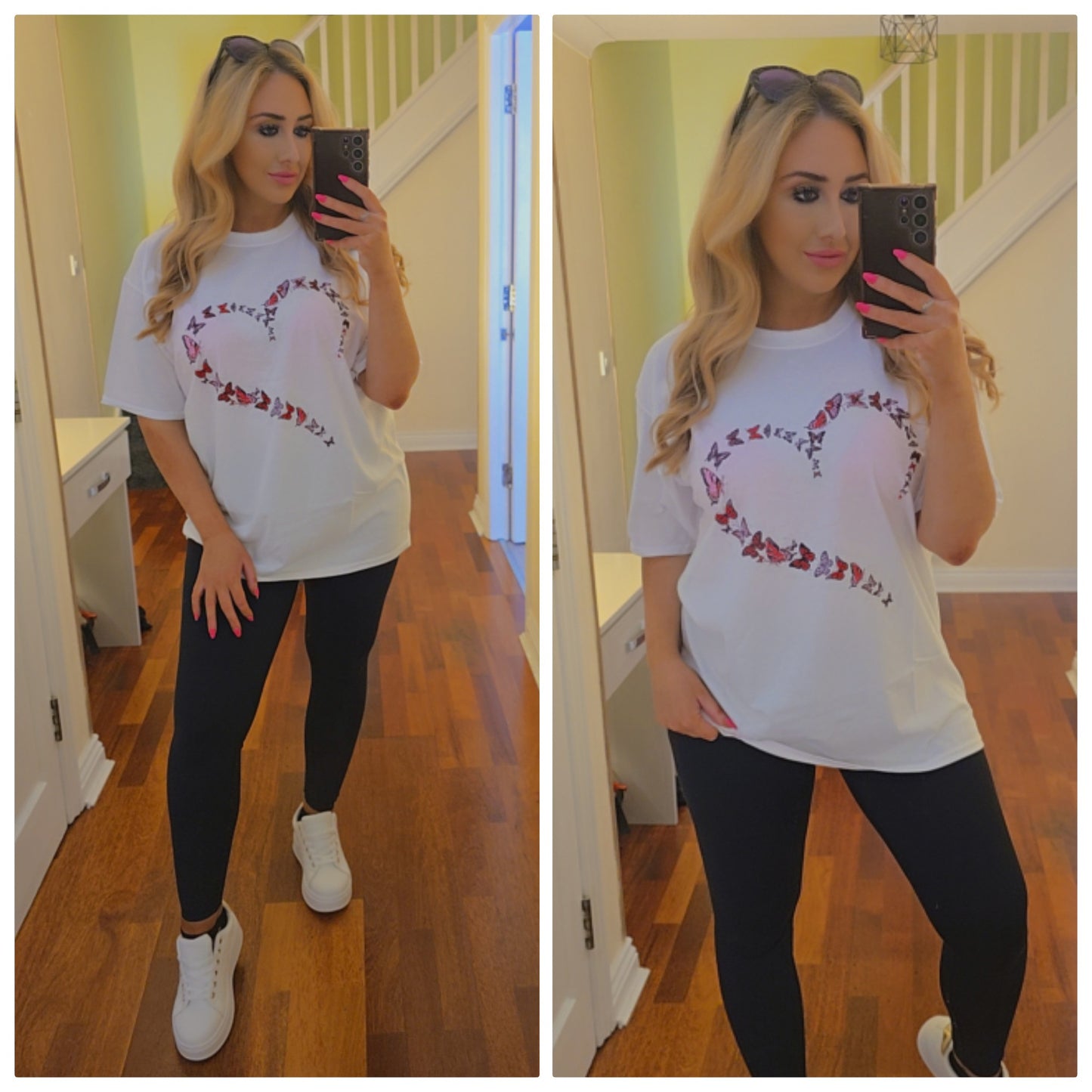 Erin Butterfly Top - White