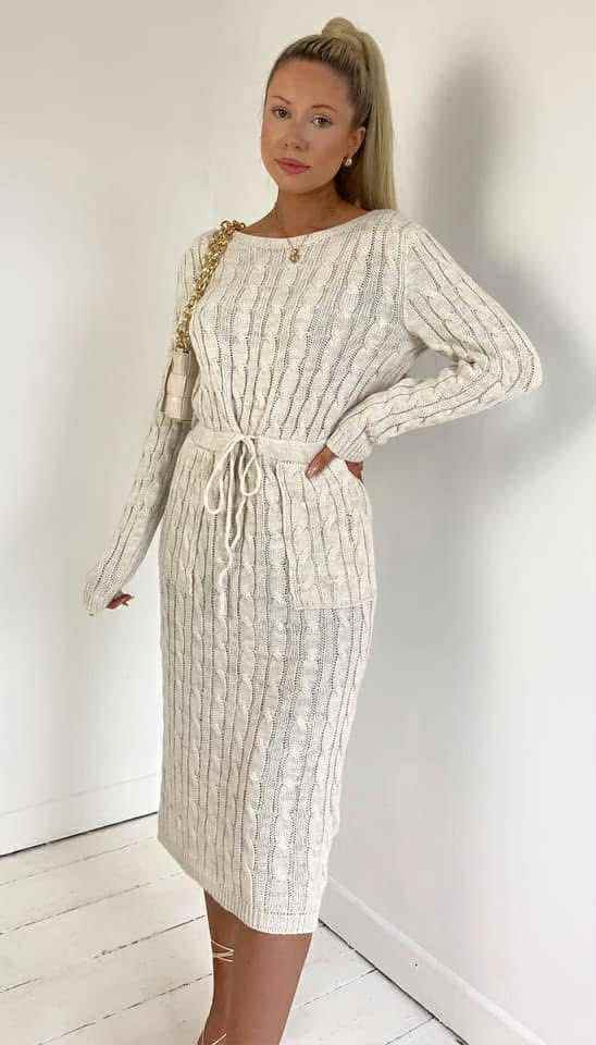Knitted Bodycon Dress - 4 colours