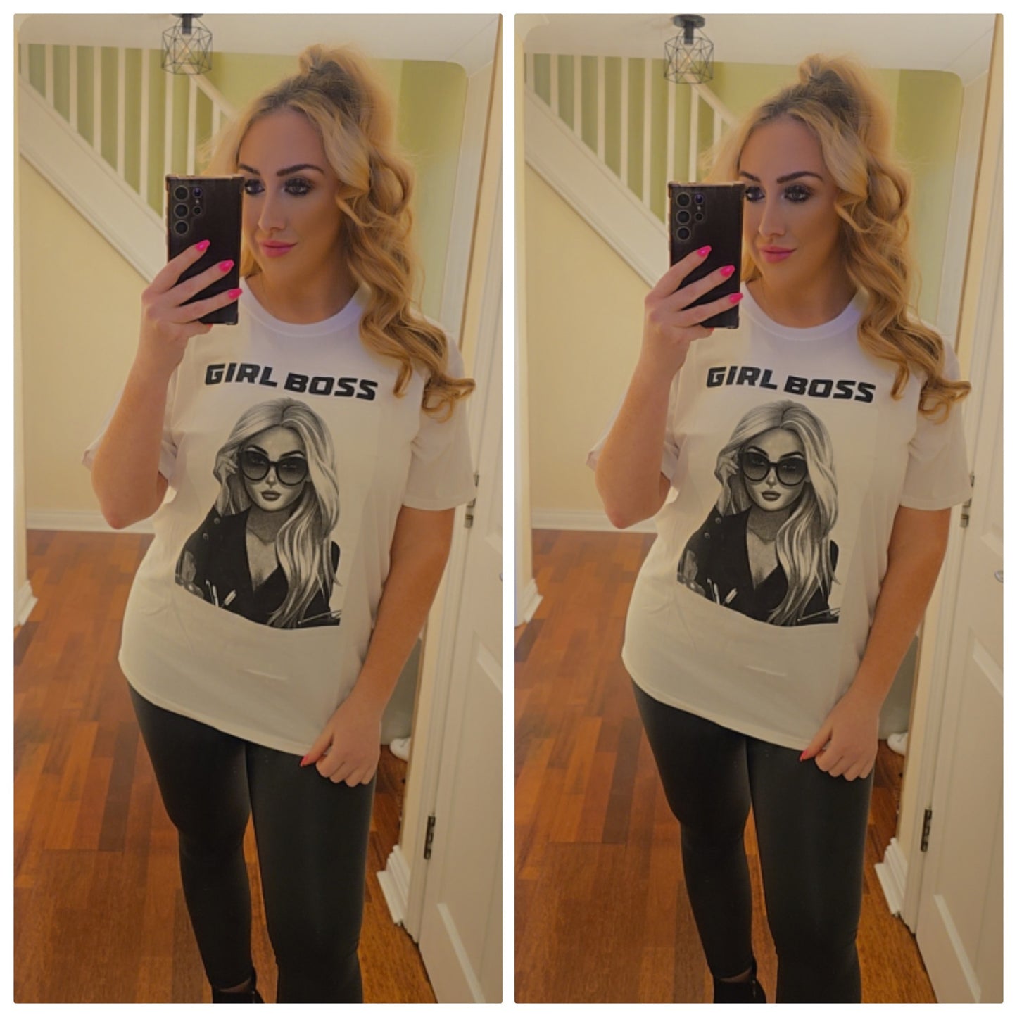Girl Boss Tee - White