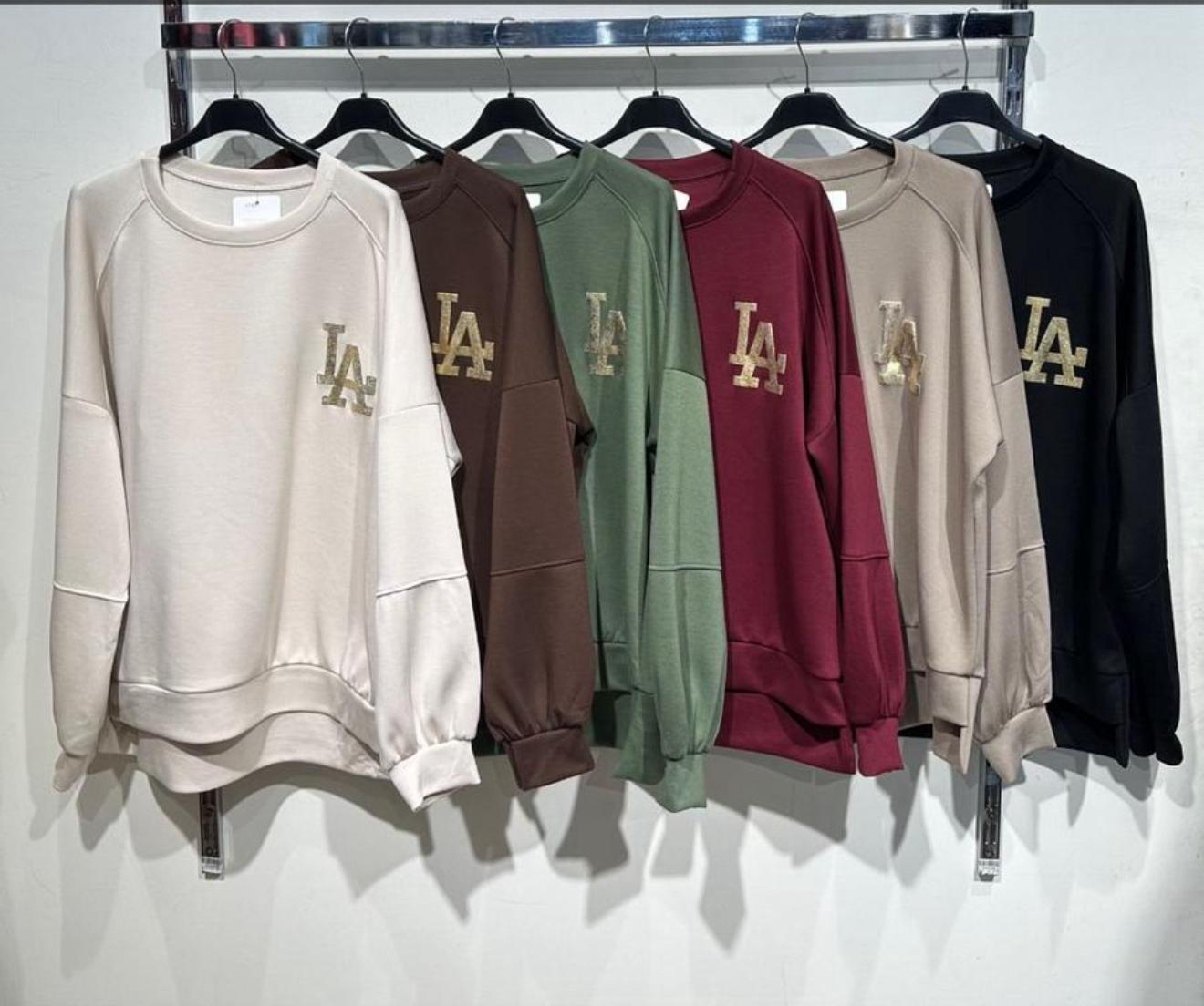 LA Oversized Sweaters - 6 Colours
