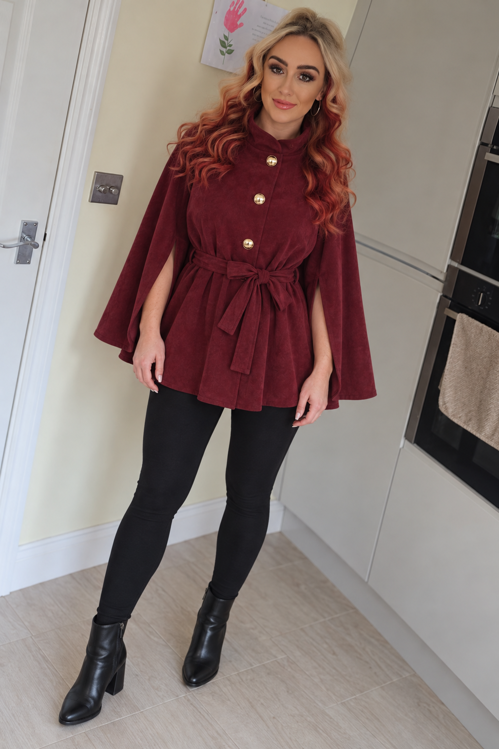 Sonia Belted Cape - 6 Colours