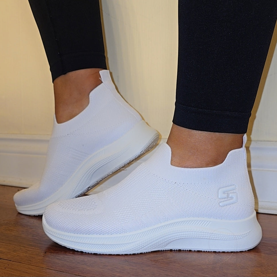 Stacie Sock trainers - White