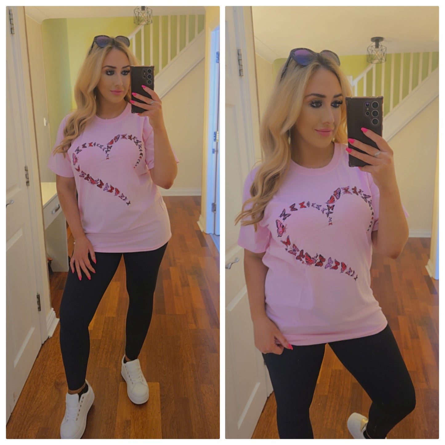 Erin Butterly Top - Pink