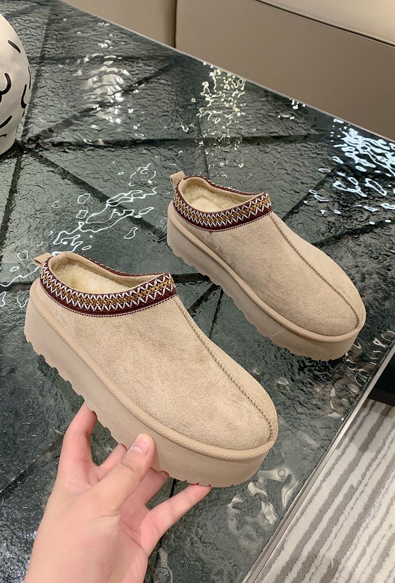 Platform Slide on Shoes - 3 Colours