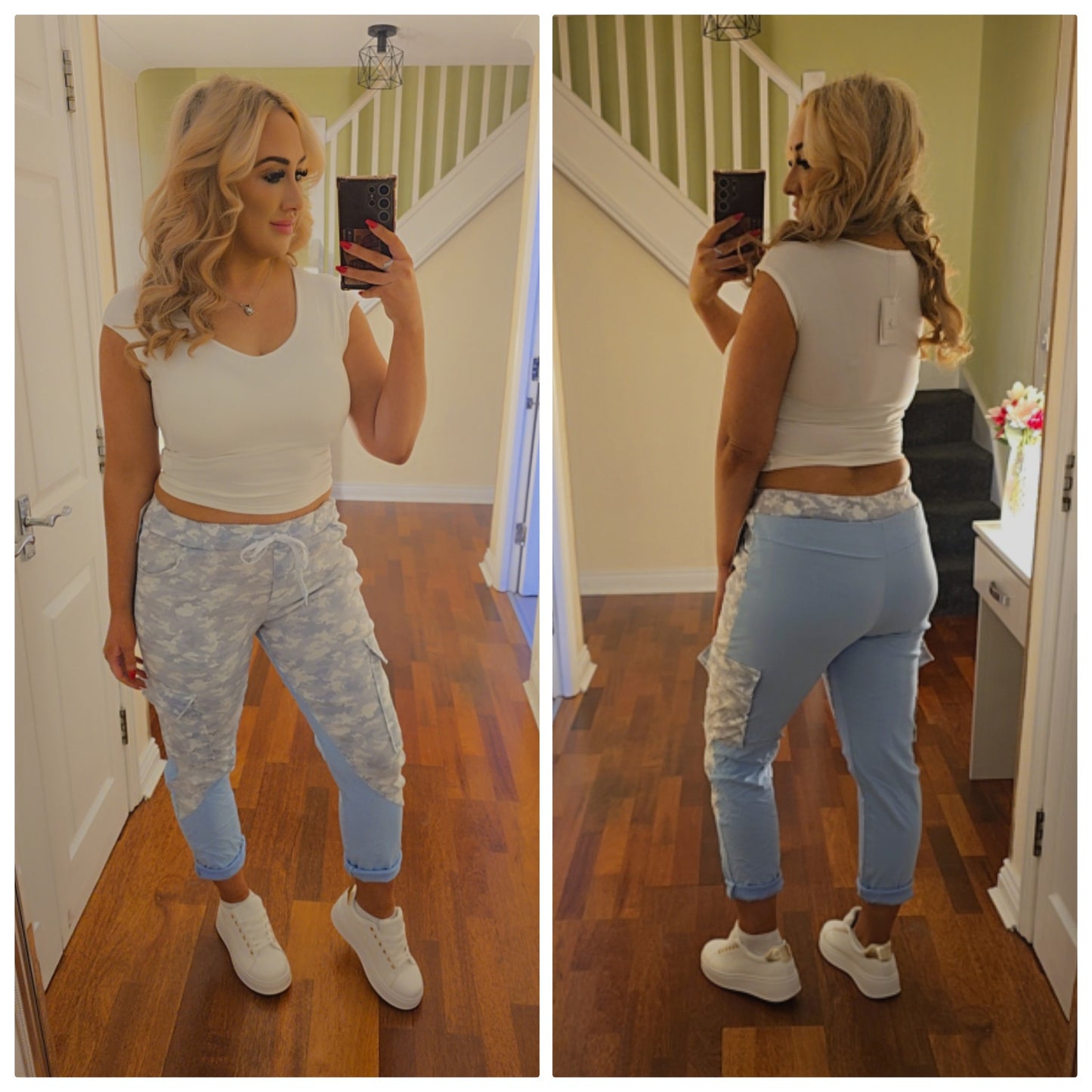 Camo Magic Trousers - Blue