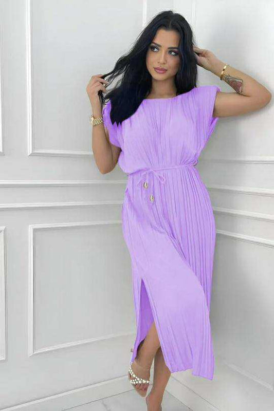 Pleated Maxi Dresses - 11 Colours