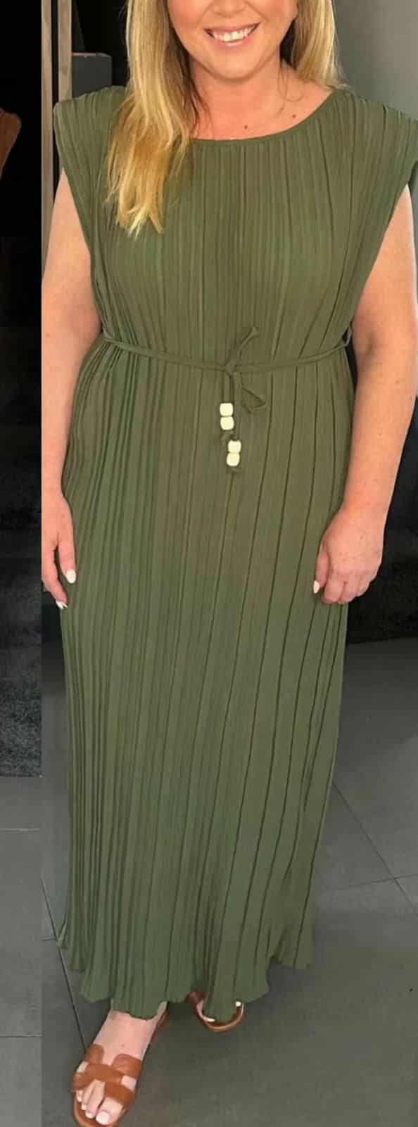 Pleated Maxi Dresses - 11 Colours