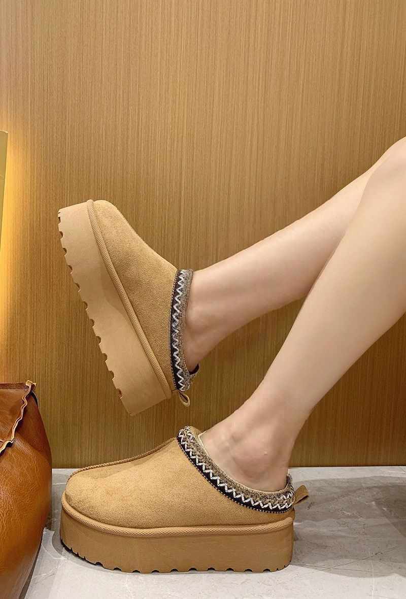 Platform Slide on Shoes - 3 Colours