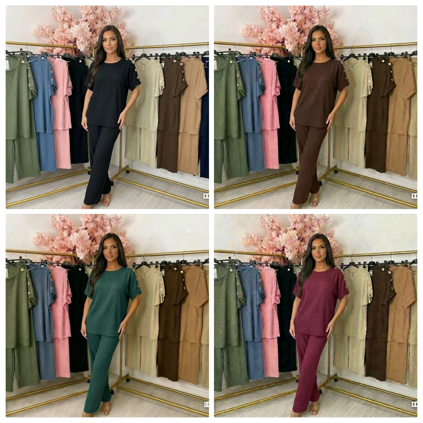 Lola 2 piece set - 12 colours