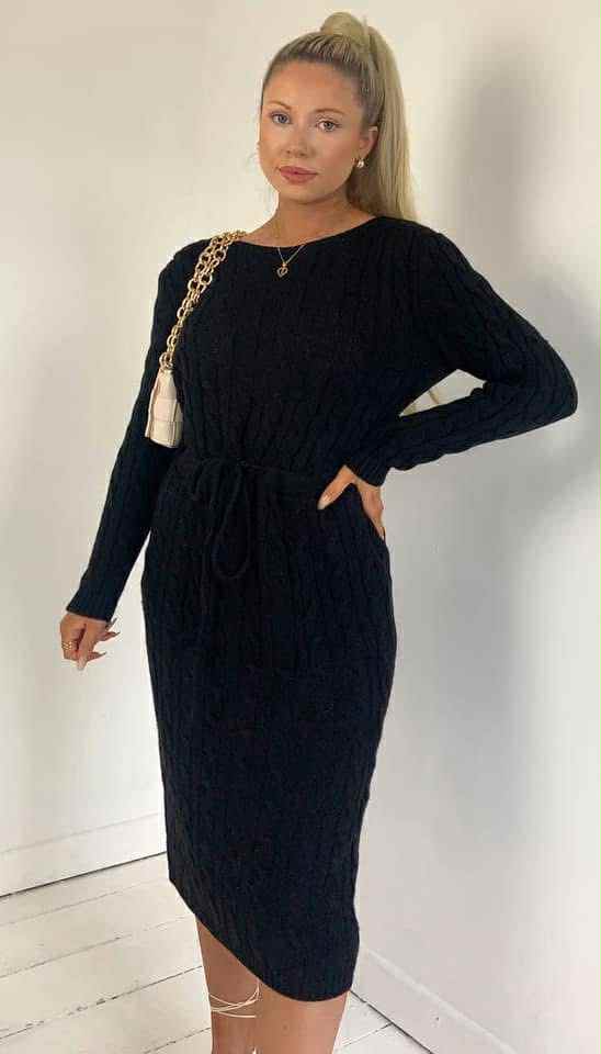 Knitted Bodycon Dress - 4 colours
