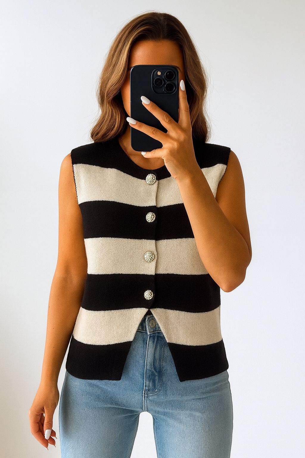 Soft Knit sleeveless tops - 6 colours