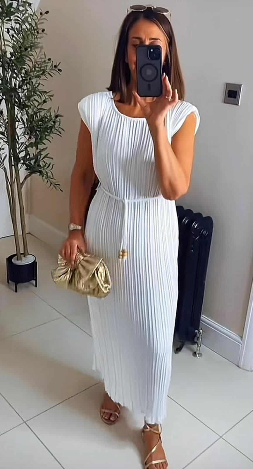 Pleated Maxi Dresses - 11 Colours