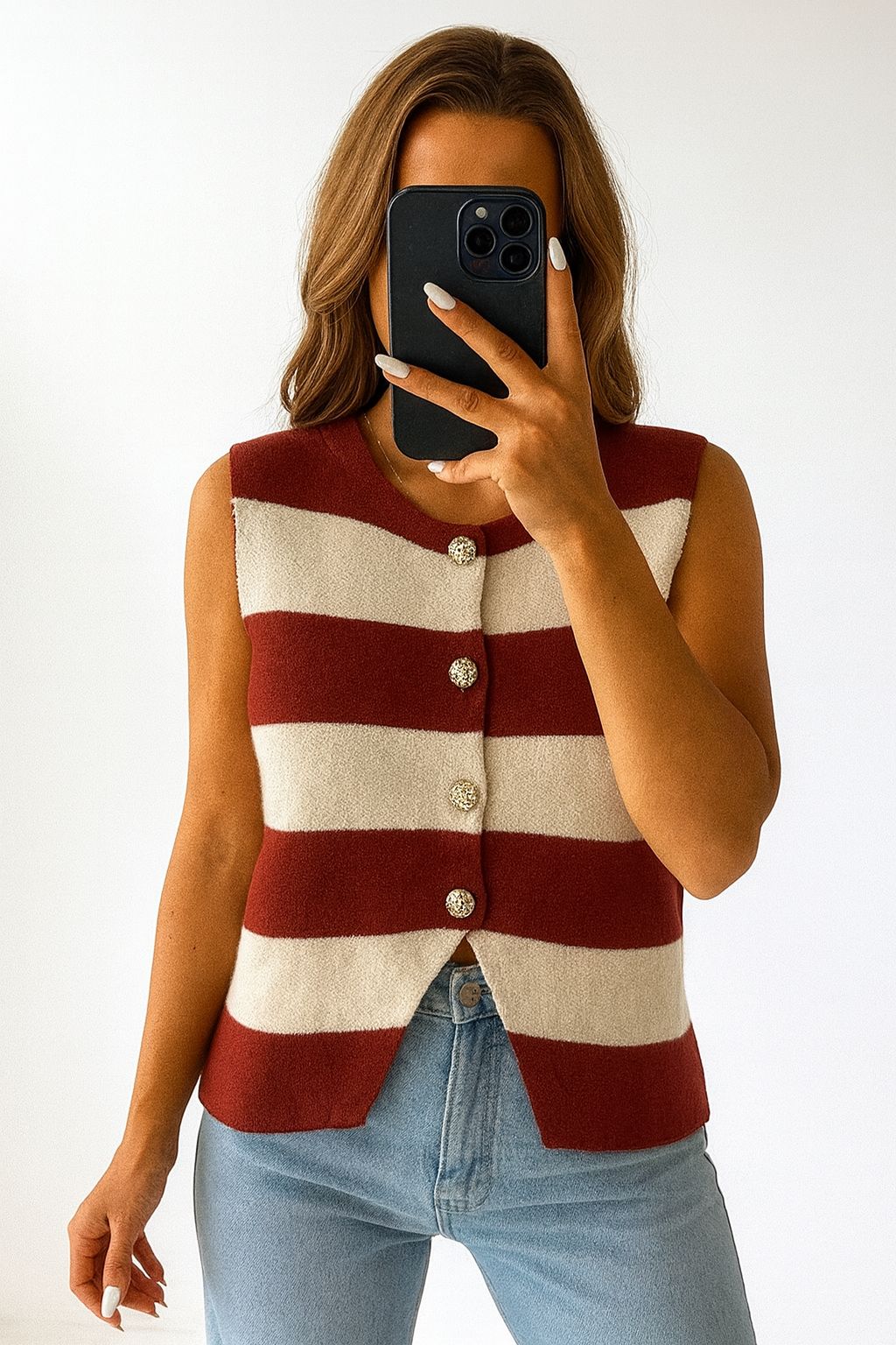 Soft Knit sleeveless tops - 6 colours