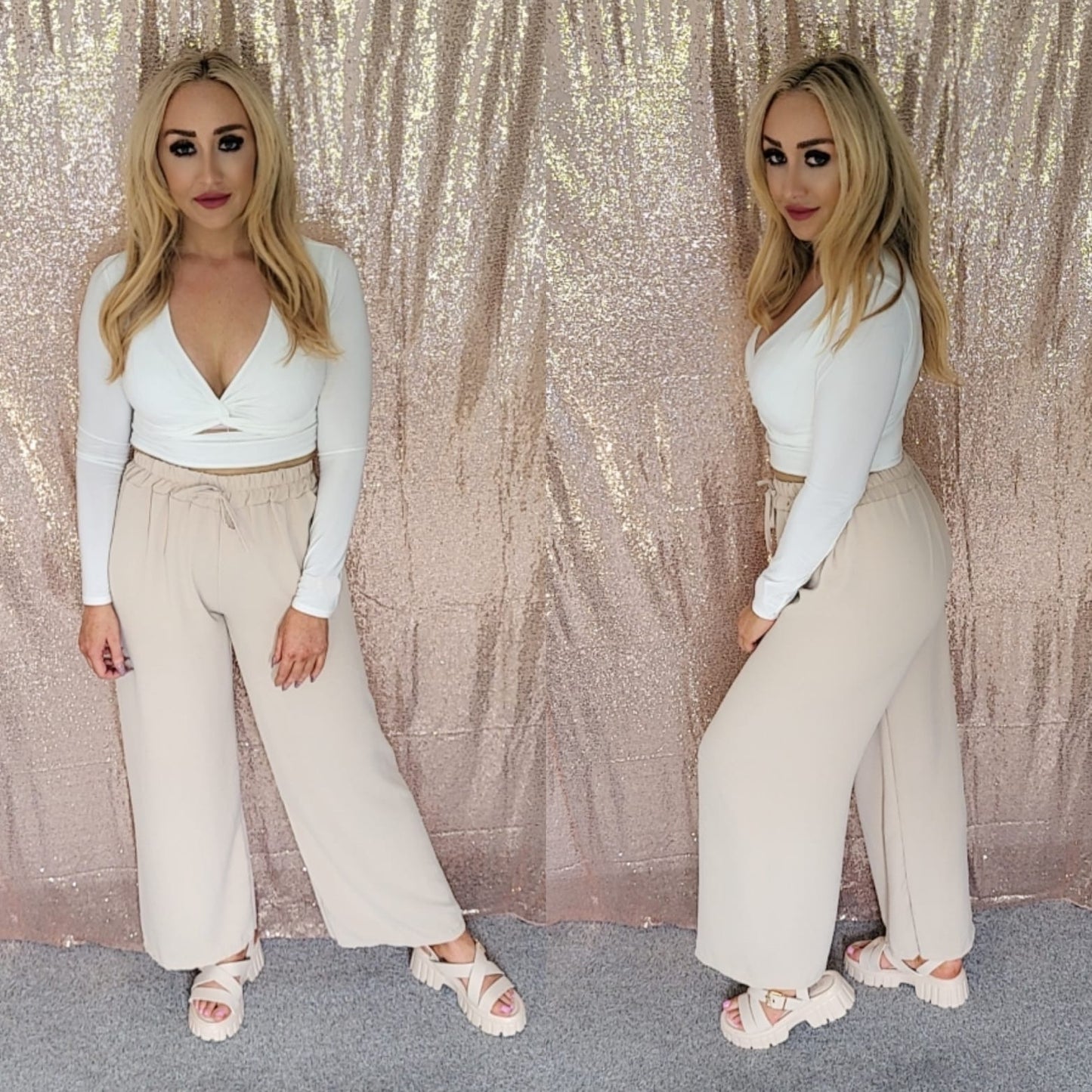 Abbie Palazzo Trouser- 8 Colours