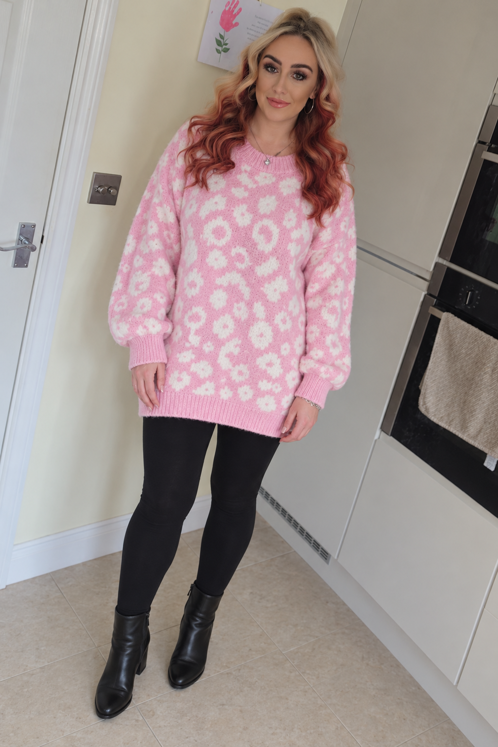 Animal print soft knit jumper- 7 colours