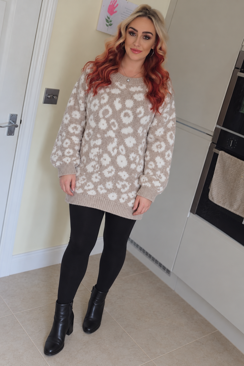 Animal print soft knit jumper- 7 colours