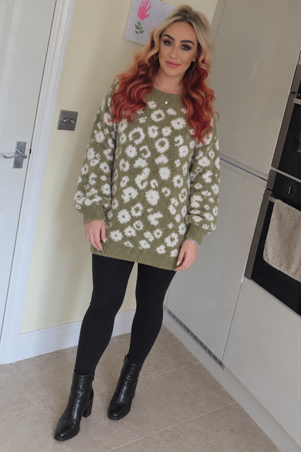 Animal print soft knit jumper- 7 colours