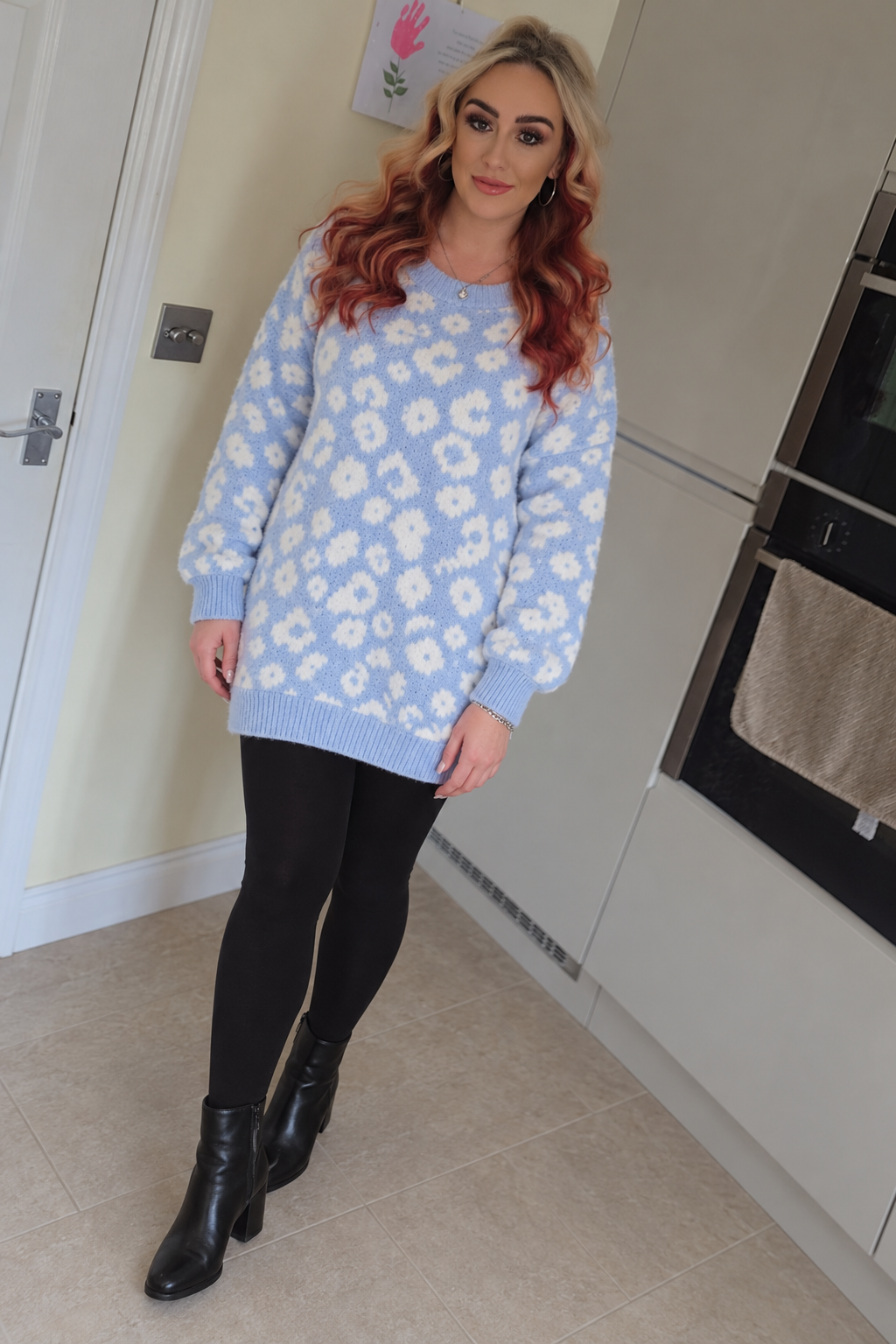 Animal print soft knit jumper- 7 colours