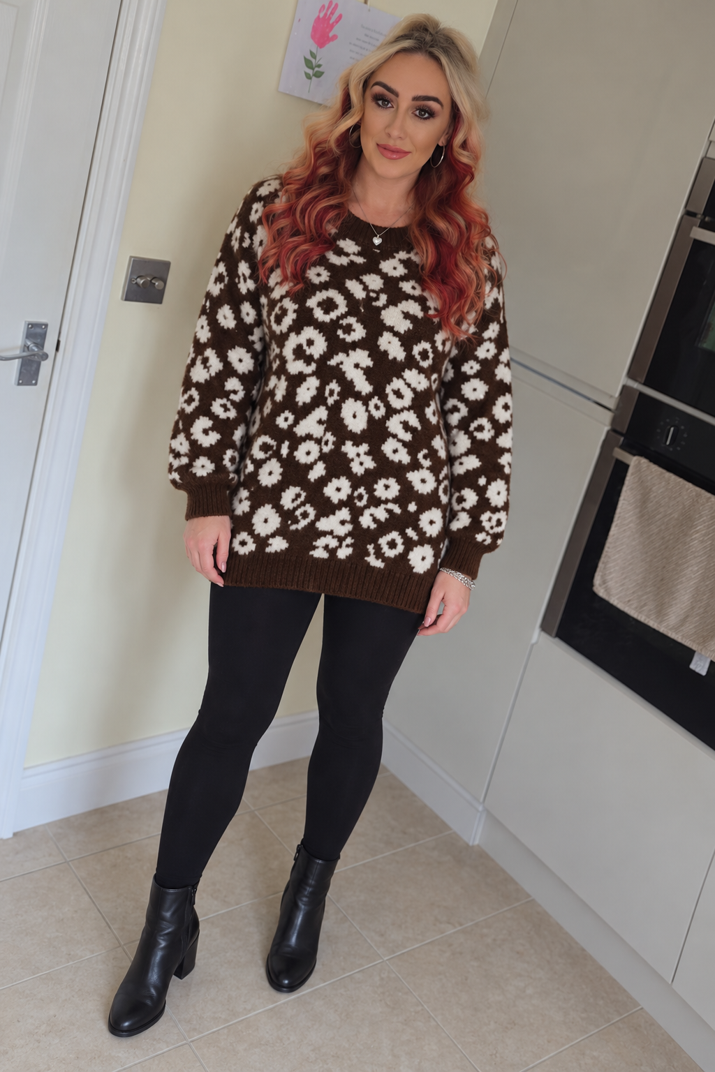 Animal print soft knit jumper- 7 colours