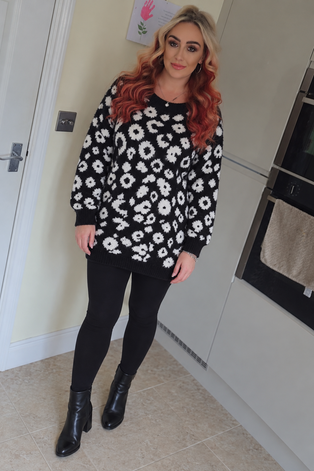 Animal print soft knit jumper- 7 colours
