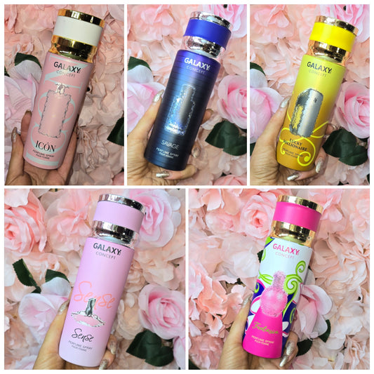 Galaxy sprays - 11 scents