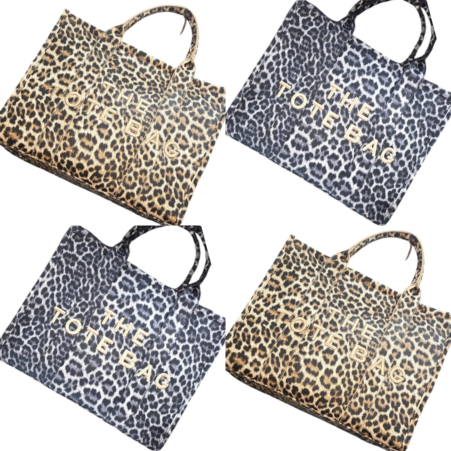 Animal Print  Tote Bag - 2 Colours